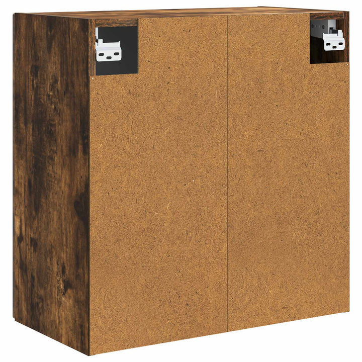 Vægmonteret skab 59 x 31 x 60 cm Konstrueret træ Røget eg