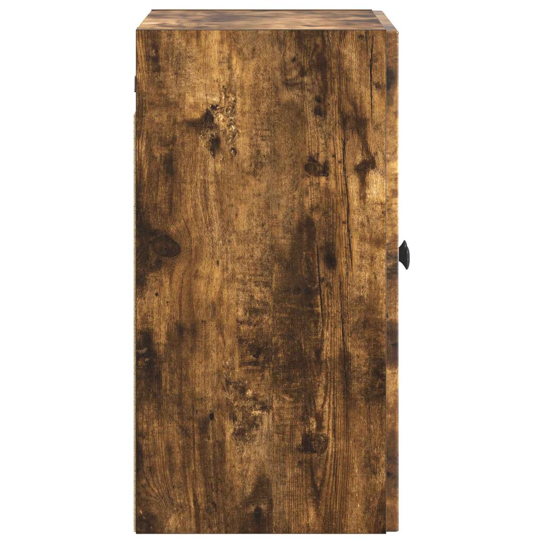 Vægmonteret skab 59 x 31 x 60 cm Konstrueret træ Røget eg