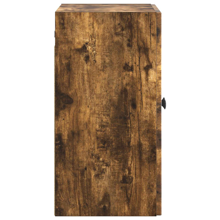 Vægmonteret skab 59 x 31 x 60 cm Konstrueret træ Røget eg