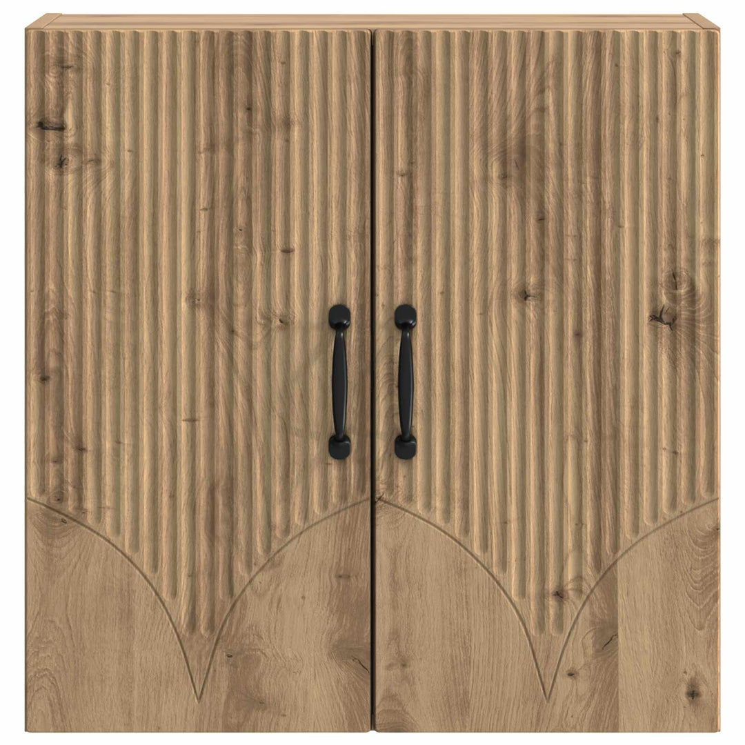 Vægmonteret skab Artisan-eg 59 x 31 x 60 cm Konstrueret træ