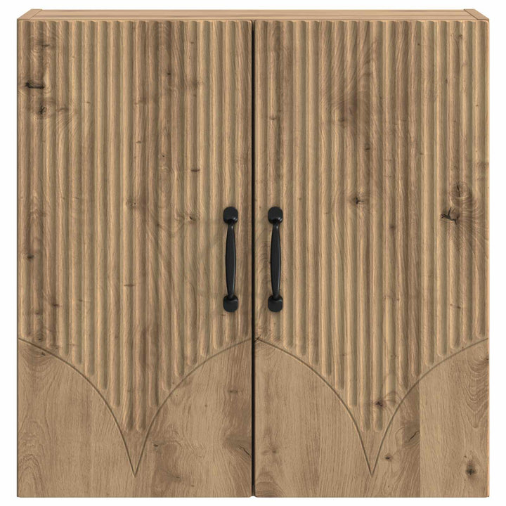 Vægmonteret skab Artisan-eg 59 x 31 x 60 cm Konstrueret træ