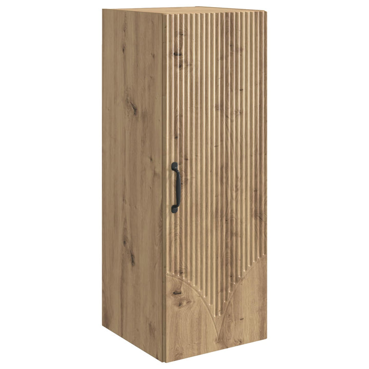 Vægmonteret skab Artisan-eg 33 x 34,5 x 90 cm Konstrueret træ