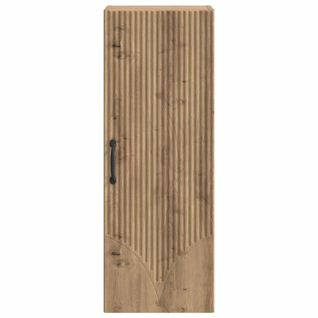 Vægmonteret skab Artisan-eg 33 x 34,5 x 90 cm Konstrueret træ