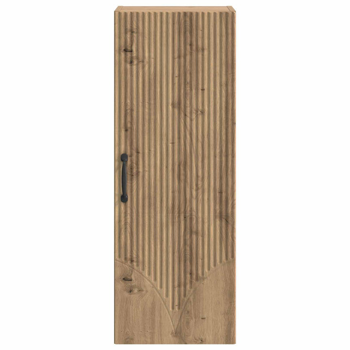 Vægmonteret skab Artisan-eg 33 x 34,5 x 90 cm Konstrueret træ