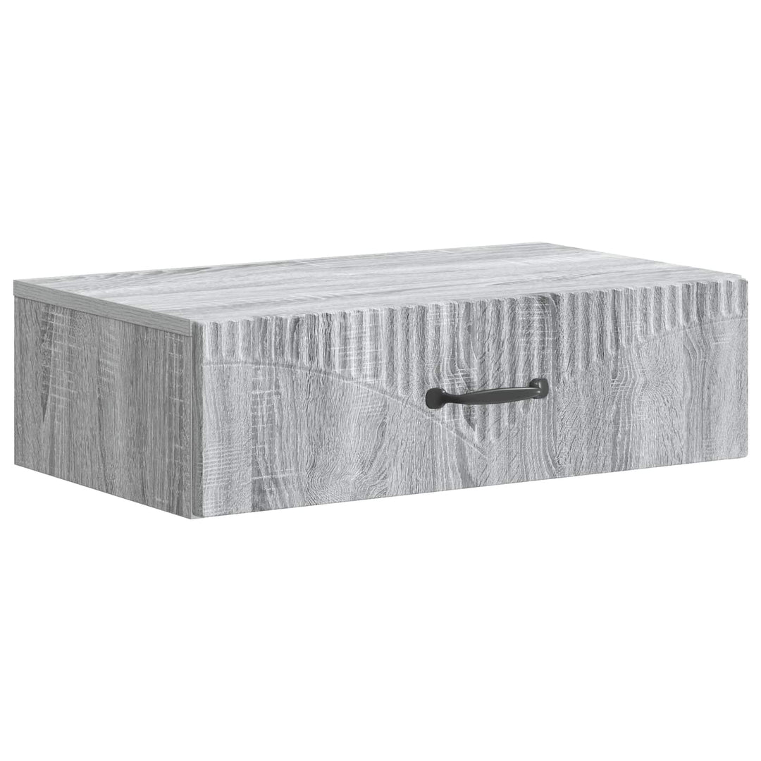 Væghængt Sideskab 59 x 34,5 x 17 cm Konstrueret træ