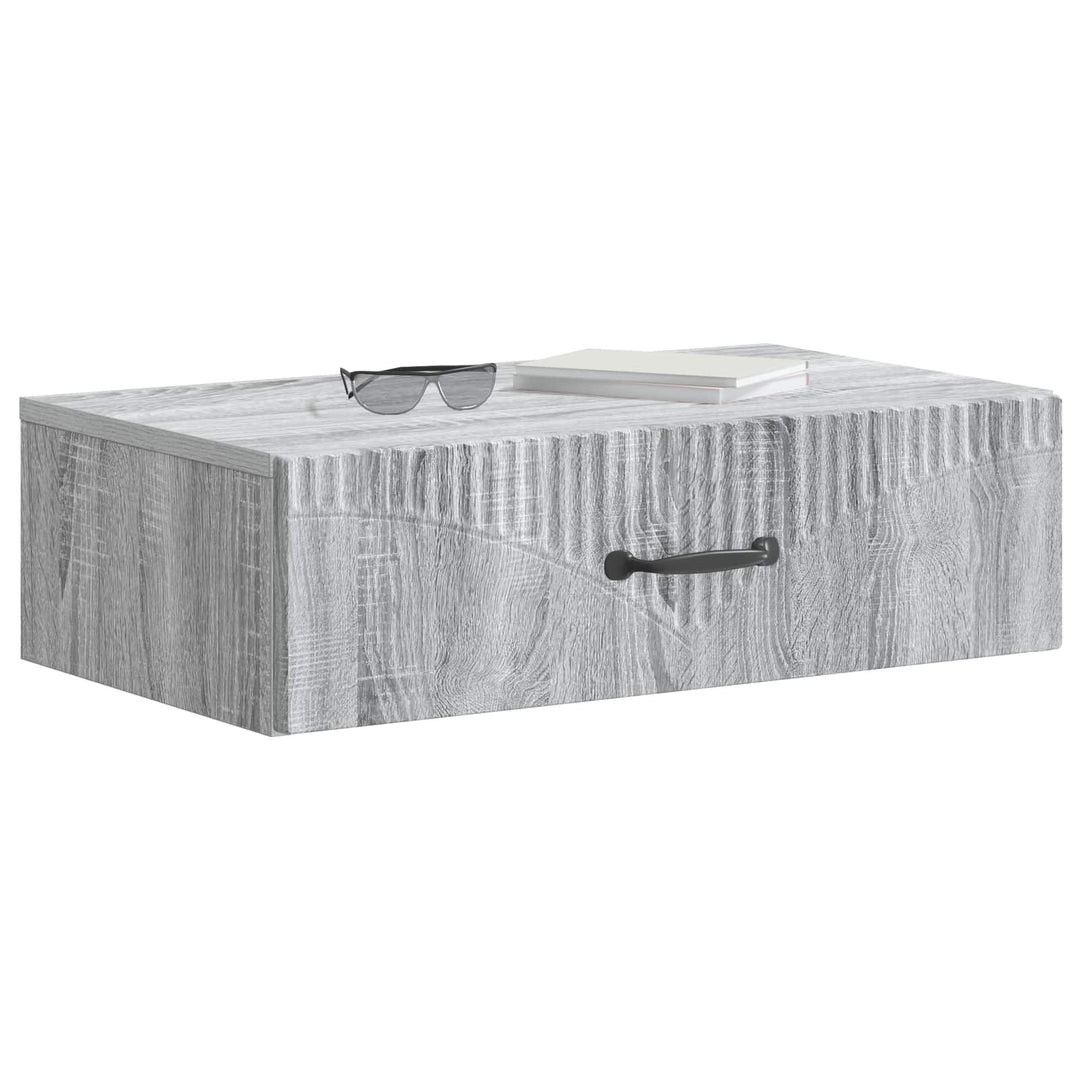Væghængt Sideskab 59 x 34,5 x 17 cm Konstrueret træ