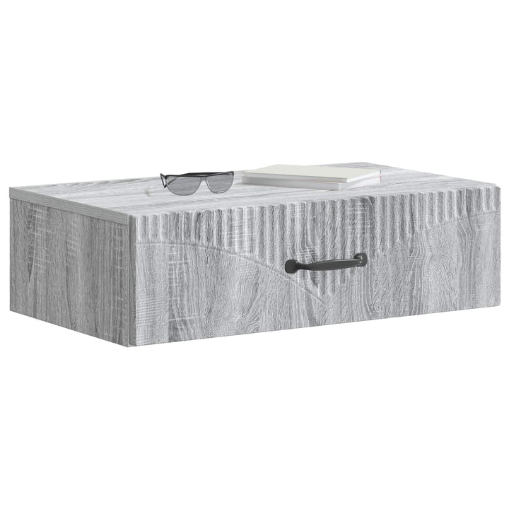 Væghængt Sideskab 59 x 34,5 x 17 cm Konstrueret træ