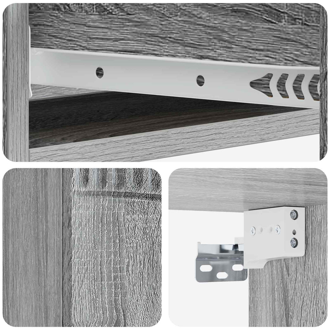 Væghængt Sideskab 87,5 x 34,5 x 17 cm Konstrueret træ
