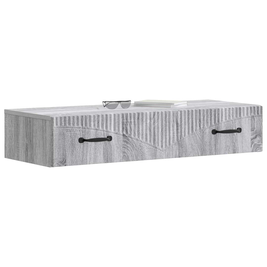 Væghængt Sideskab 87,5 x 34,5 x 17 cm Konstrueret træ