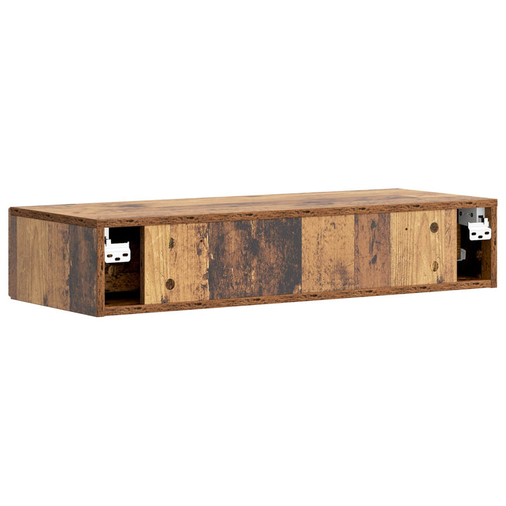 Væghængt Sideskab 87,5 x 34,5 x 17 cm Konstrueret træ