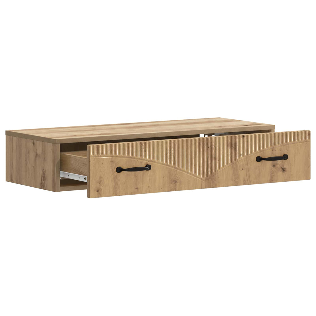 Væghængt Sideskab 87,5 x 34,5 x 17 cm Konstrueret træ