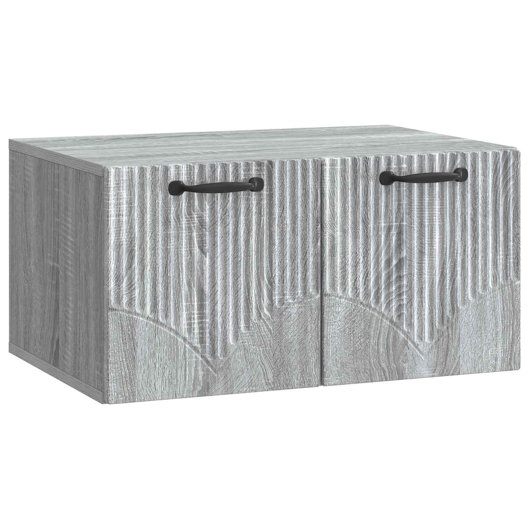 Væghængt TV-skab Vægmonteret Grå sonoma-eg 59,5 x 41 x 30 cm