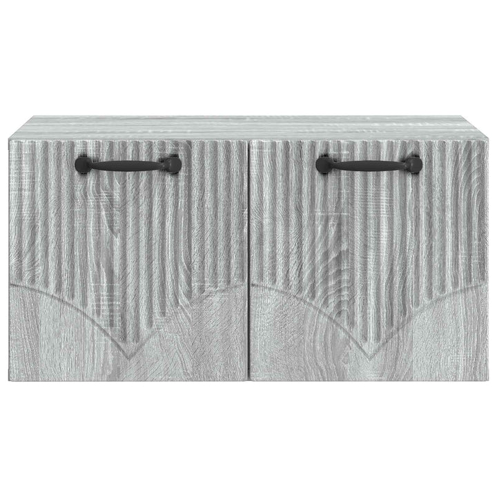 Væghængt TV-skab Vægmonteret Grå sonoma-eg 59,5 x 41 x 30 cm