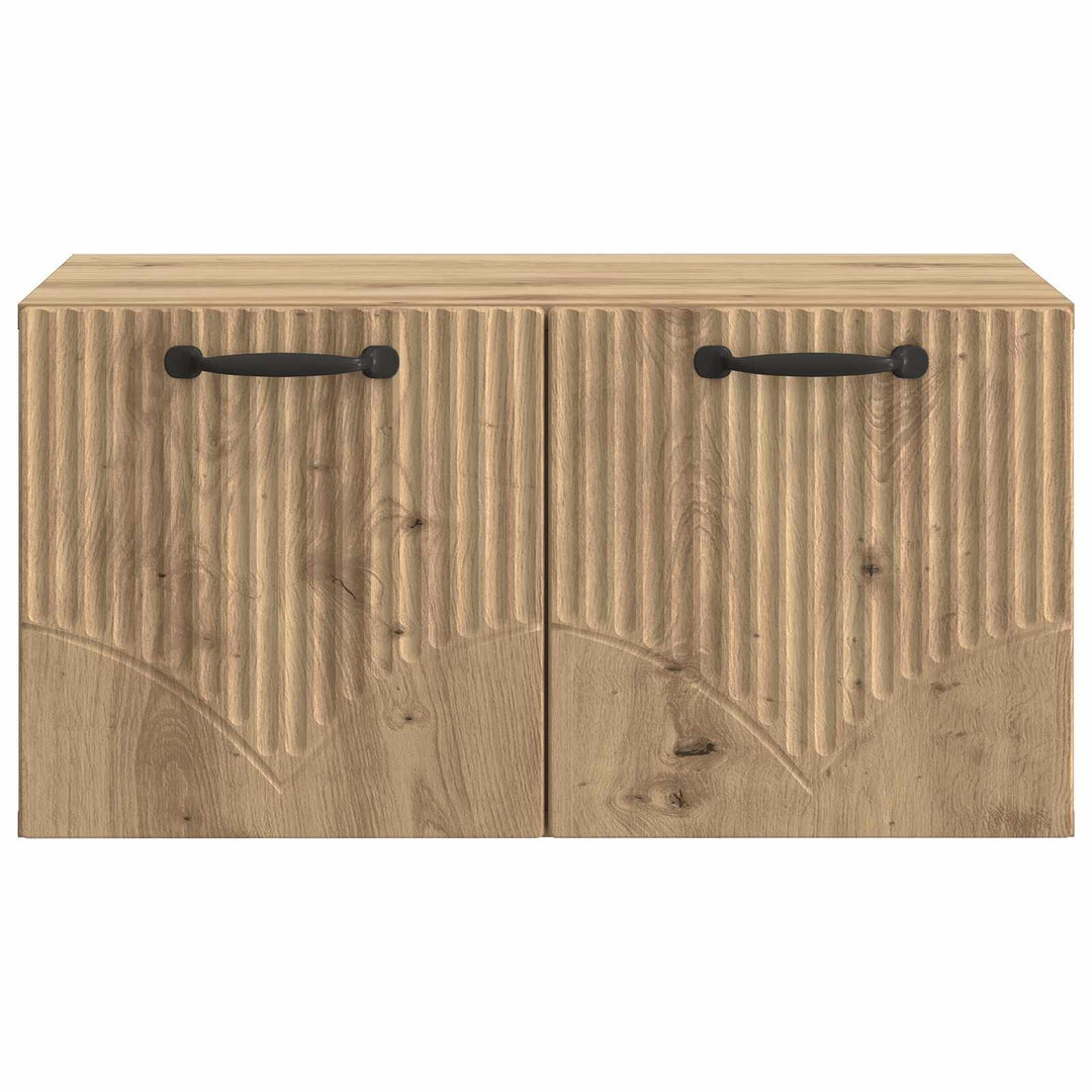 Væghængt TV-skab 59,5 x 41 x 30 cm Artisan-eg Konstrueret træ