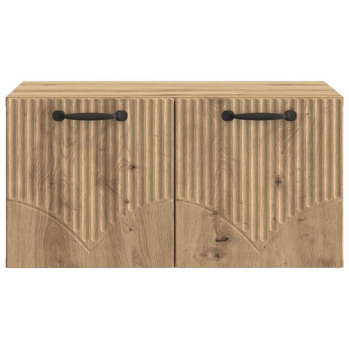 Væghængt TV-skab 59,5 x 41 x 30 cm Artisan-eg Konstrueret træ