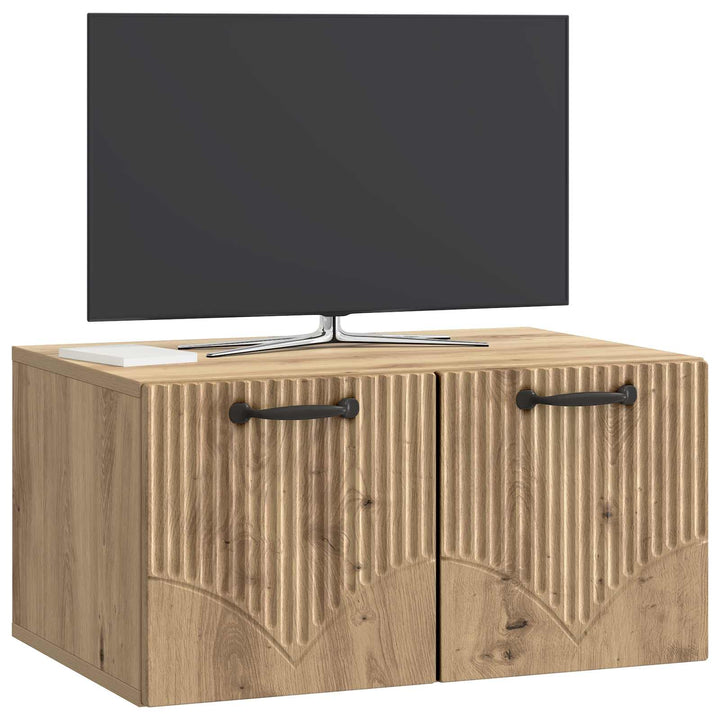 Væghængt TV-skab 59,5 x 41 x 30 cm Artisan-eg Konstrueret træ