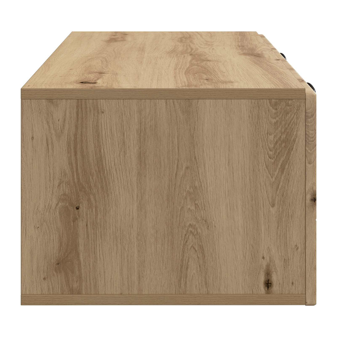 Væghængt TV-skab 78,5 x 41 x 30 cm Artisan-eg Konstrueret træ