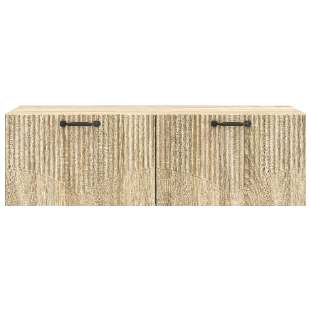 Væghængt TV-skab Sonoma-eg 98 x 41 x 30 cm Konstrueret træ