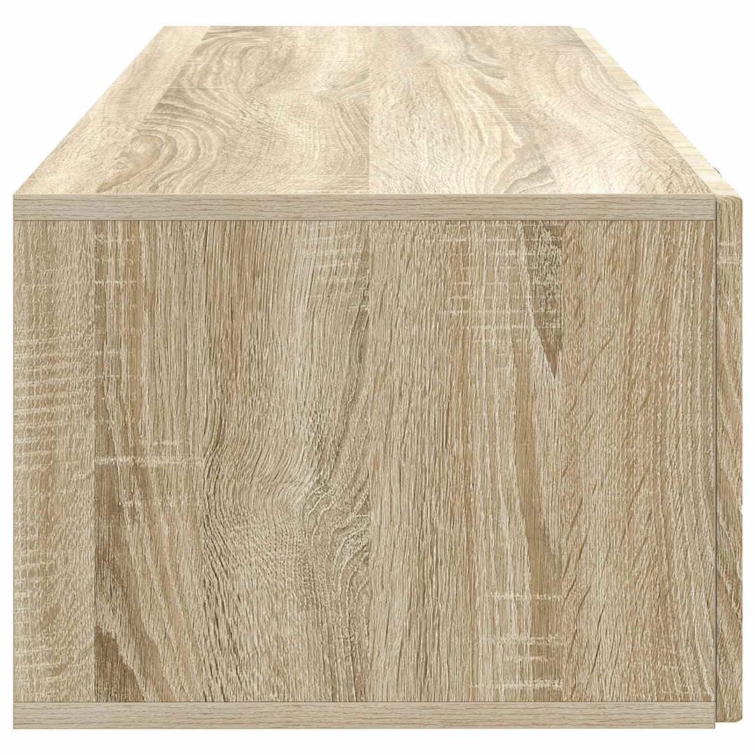 Væghængt TV-skab Sonoma-eg 98 x 41 x 30 cm Konstrueret træ