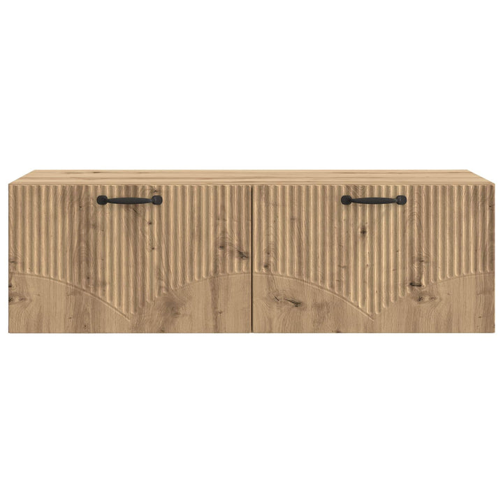 Væghængt TV-skab 98 x 41 x 30 cm Artisan-eg Konstrueret træ