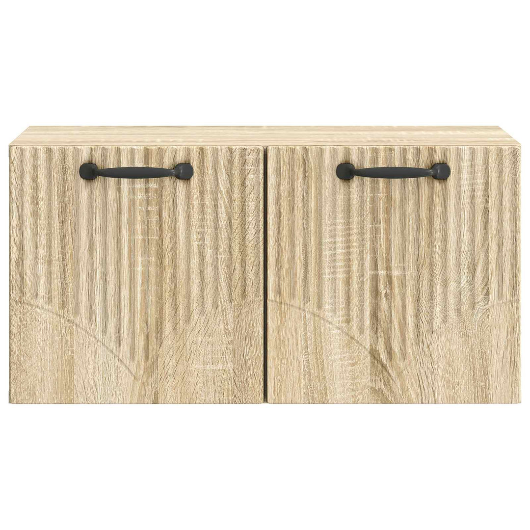 Væghængt TV-skab Sonoma-eg 59,5 x 31 x 30 cm Konstrueret træ