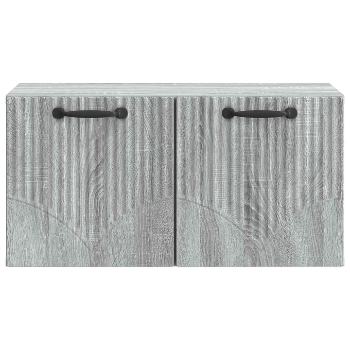 Væghængt TV-skab Vægmonteret Grå sonoma-eg 59,5 x 31 x 30 cm