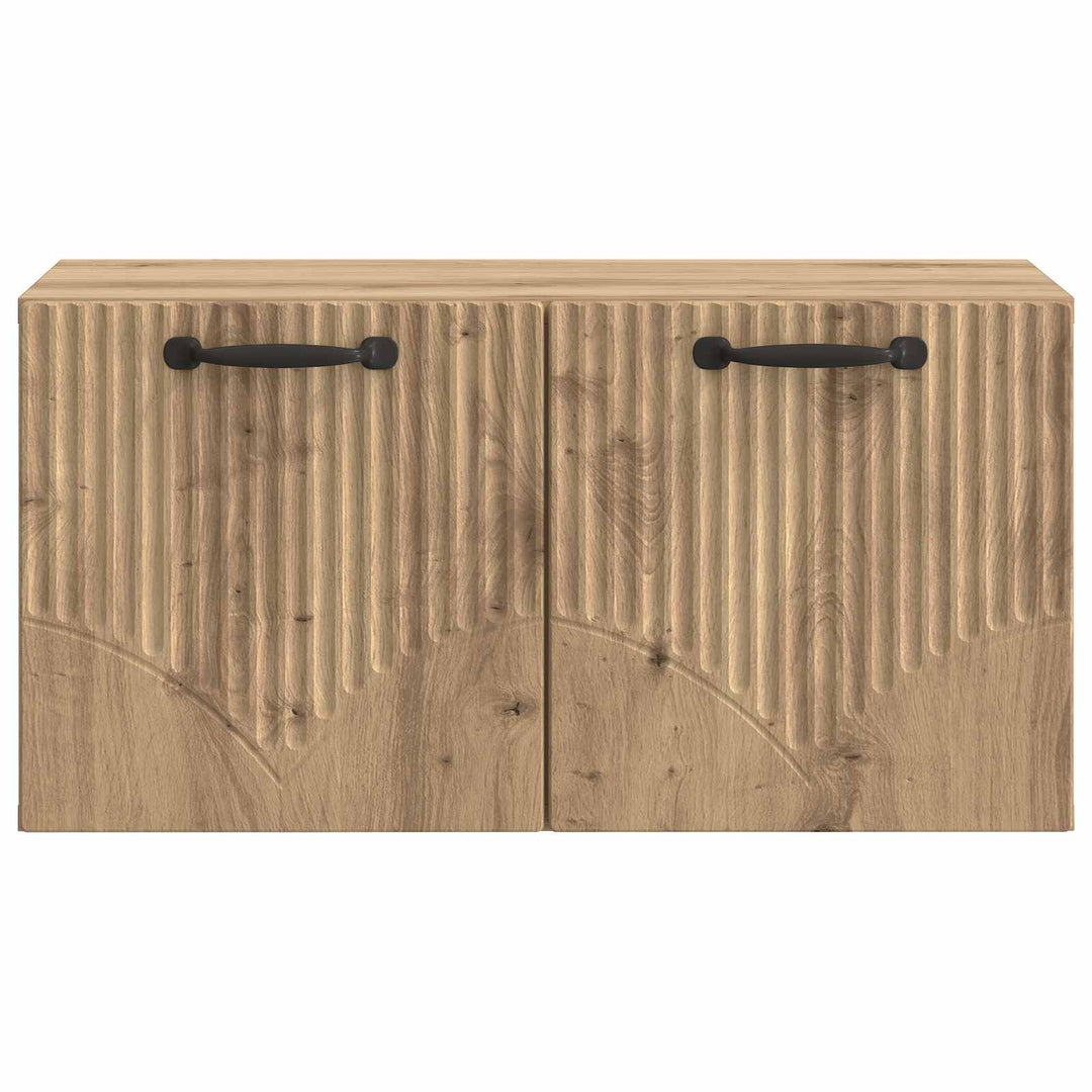 Væghængt TV-skab 59,5 x 31 x 30 cm Artisan-eg Konstrueret træ