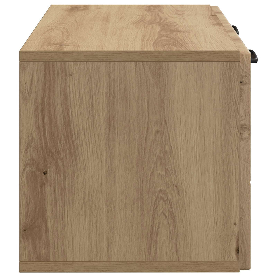 Væghængt TV-skab 59,5 x 31 x 30 cm Artisan-eg Konstrueret træ
