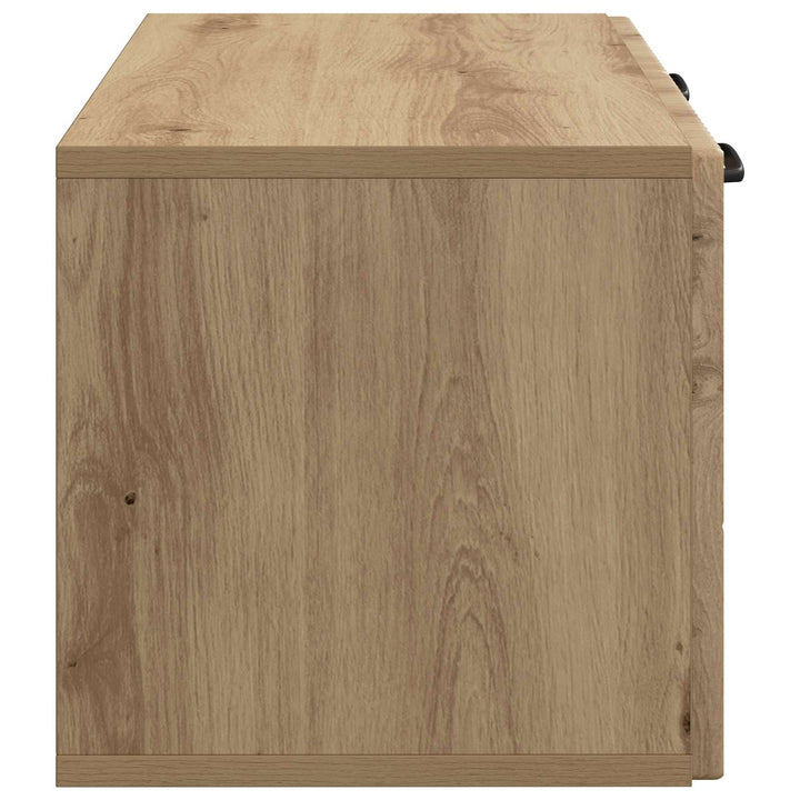 Væghængt TV-skab 59,5 x 31 x 30 cm Artisan-eg Konstrueret træ