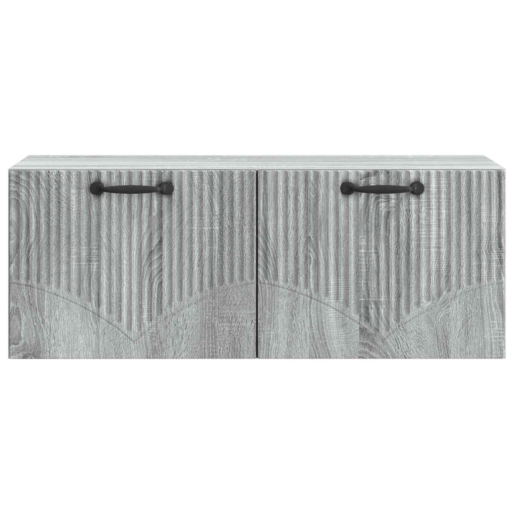 Væghængt TV-skab Vægmonteret Grå sonoma-eg 78,5 x 31 x 30 cm