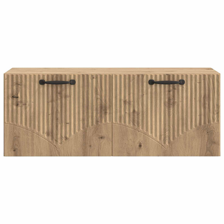 Væghængt TV-skab 78,5 x 31 x 30 cm Artisan-eg Konstrueret træ
