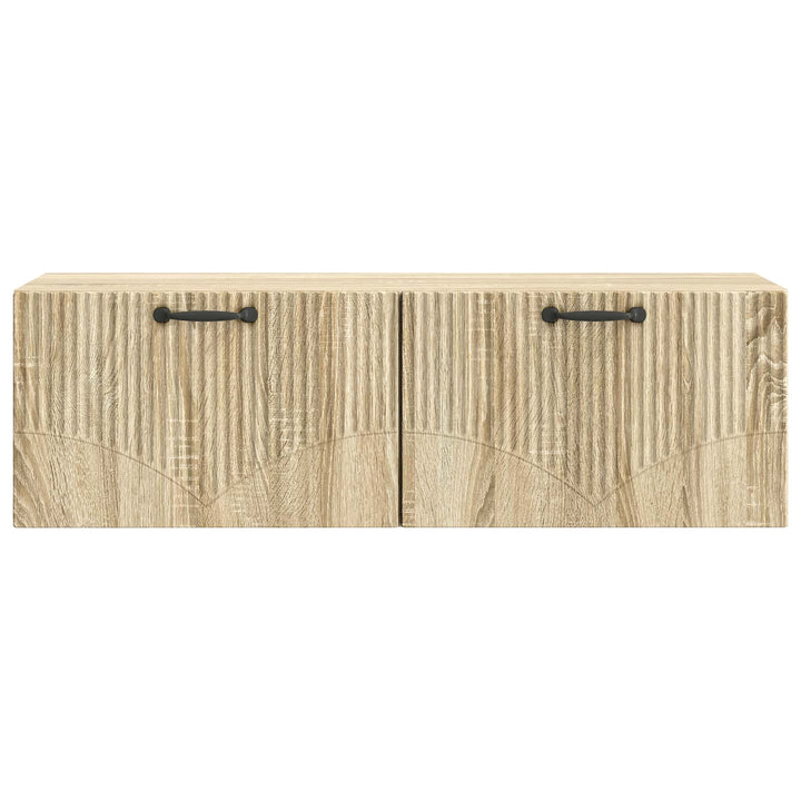 Væghængt TV-skab Sonoma-eg 98 x 31 x 30 cm Konstrueret træ