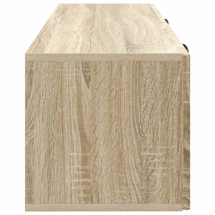 Væghængt TV-skab Sonoma-eg 98 x 31 x 30 cm Konstrueret træ