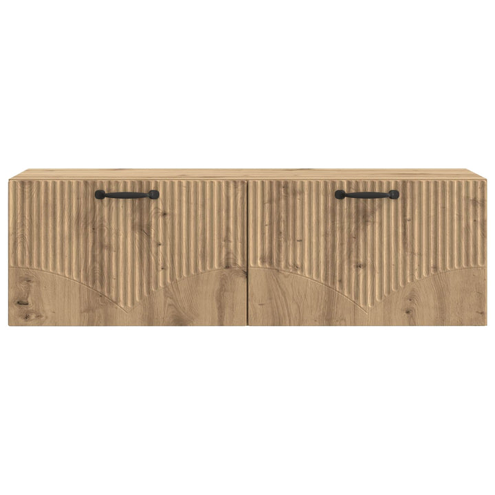 Væghængt TV-skab 98 x 31 x 30 cm Artisan-eg Konstrueret træ