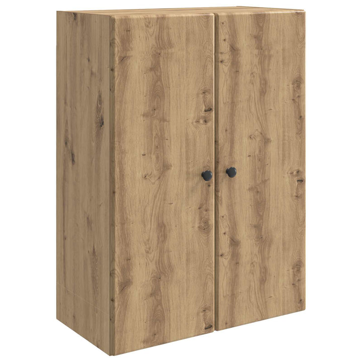 Vægmonteret skab Artisan-eg 66 x 34,5 x 90 cm Konstrueret træ