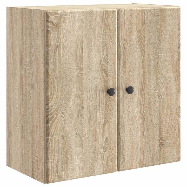 Vægmonteret skab Sonoma-eg 59 x 31 x 60 cm Konstrueret træ