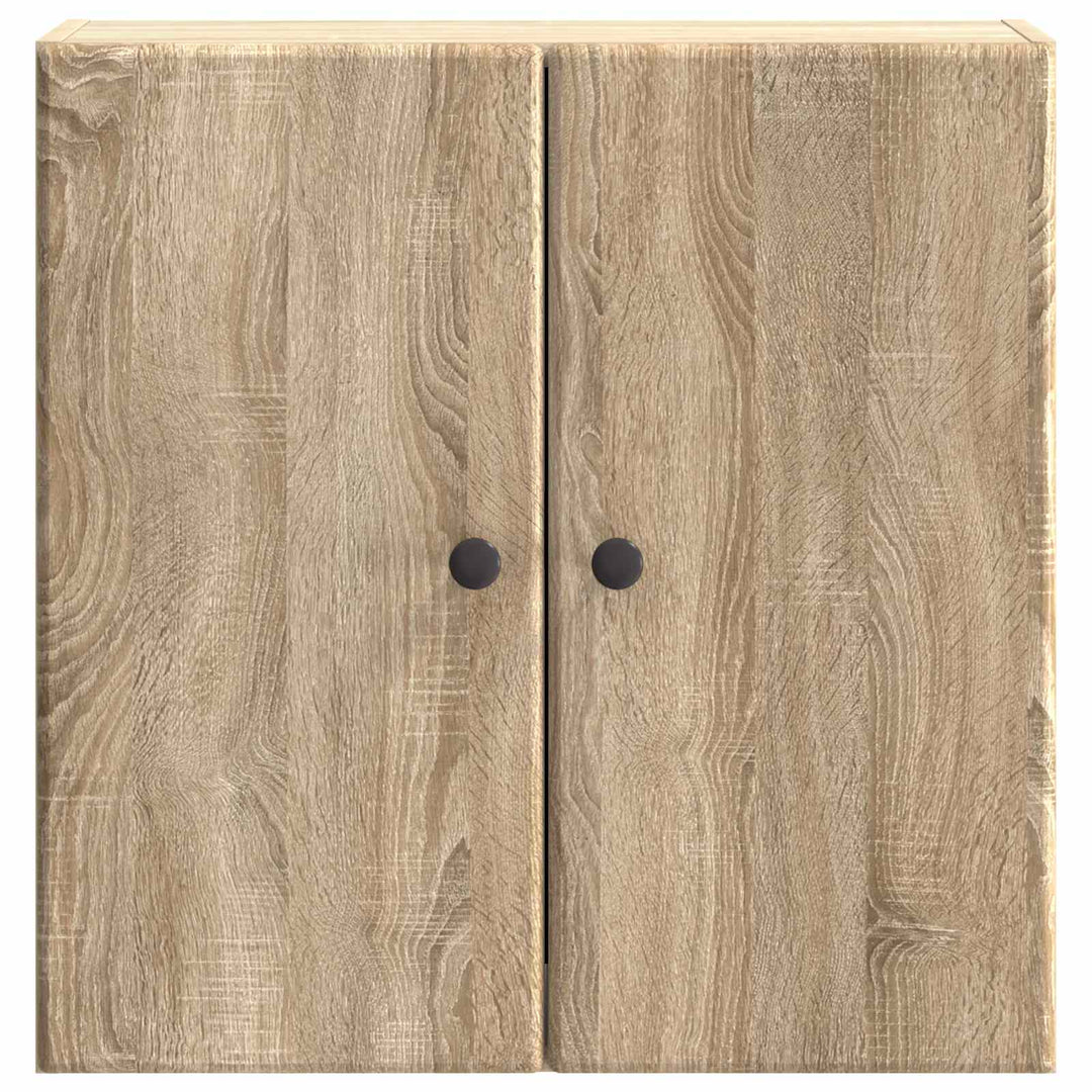 Vægmonteret skab Sonoma-eg 59 x 31 x 60 cm Konstrueret træ