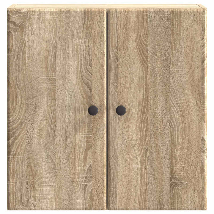 Vægmonteret skab Sonoma-eg 59 x 31 x 60 cm Konstrueret træ