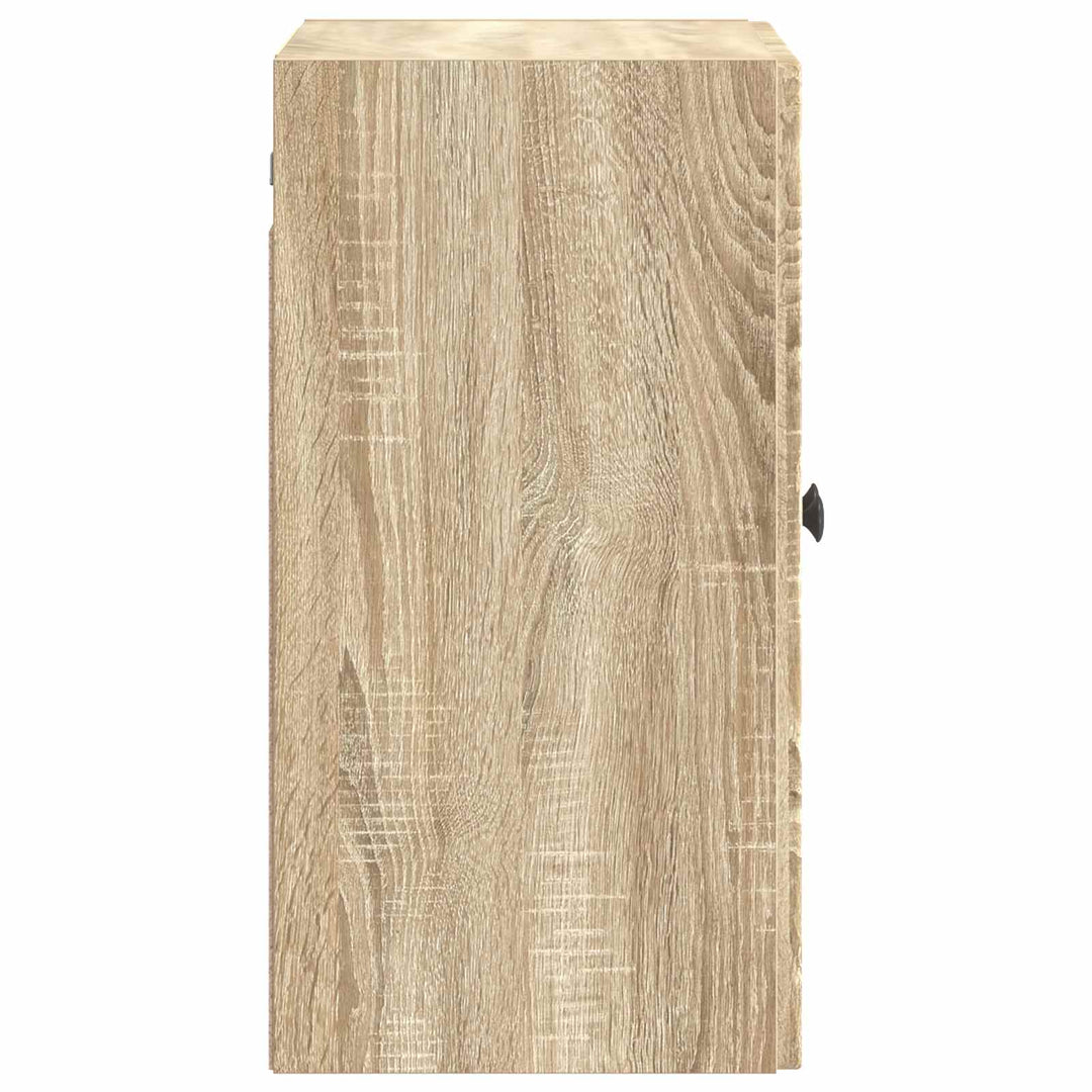 Vægmonteret skab Sonoma-eg 59 x 31 x 60 cm Konstrueret træ