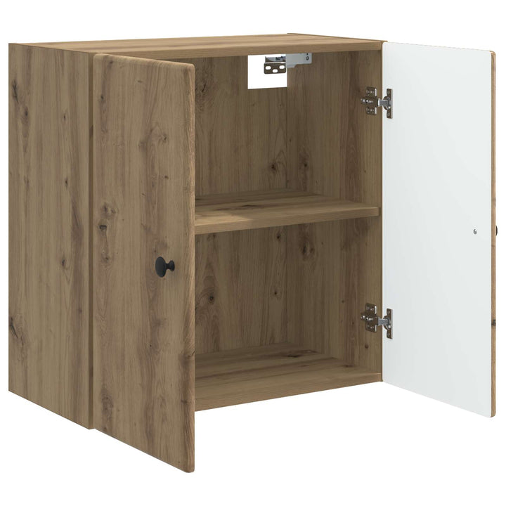 Vægmonteret skab Artisan-eg 59 x 31 x 60 cm Konstrueret træ