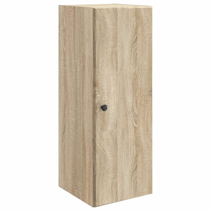 Vægmonteret skab Sonoma-eg 33 x 34,5 x 90 cm Konstrueret træ