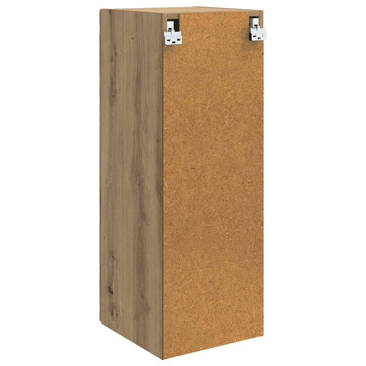 Vægmonteret skab Artisan-eg 33 x 34,5 x 90 cm Konstrueret træ