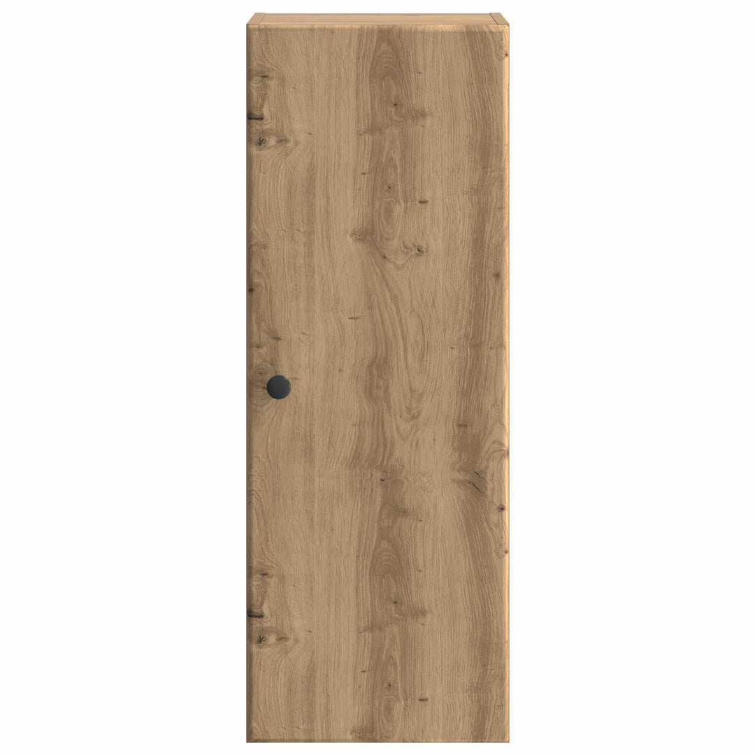 Vægmonteret skab Artisan-eg 33 x 34,5 x 90 cm Konstrueret træ
