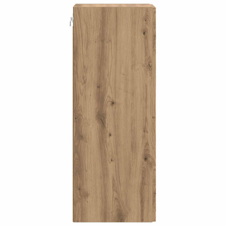 Vægmonteret skab Artisan-eg 33 x 34,5 x 90 cm Konstrueret træ