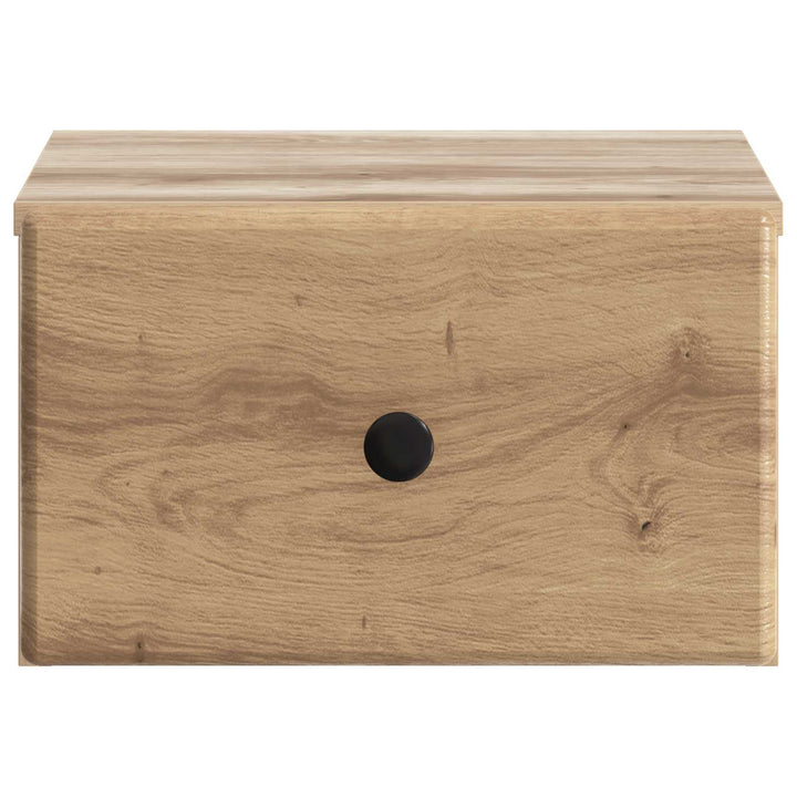 Væghængt Natbord Artisan-eg 34,5 x 33 x 20 cm Konstrueret træ