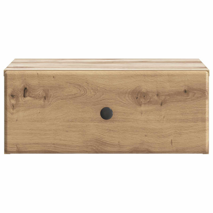Væghængt Natbord Artisan-eg 49 x 34,5 x 20 cm Konstrueret træ