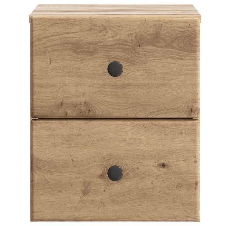 Væghængt Natbord Artisan-eg 34,5 x 33 x 40 cm Konstrueret træ