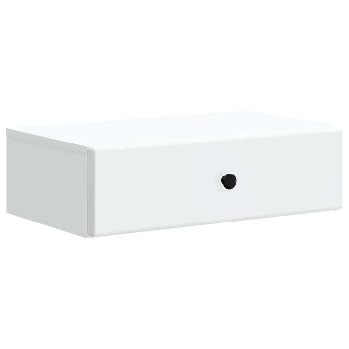 Væghængt Sideskab Hvid 59 x 34,5 x 17 cm Konstrueret træ