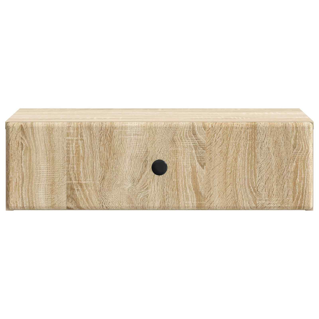 Væghængt Sideskab Sonoma-eg 59 x 34,5 x 17 cm Konstrueret træ