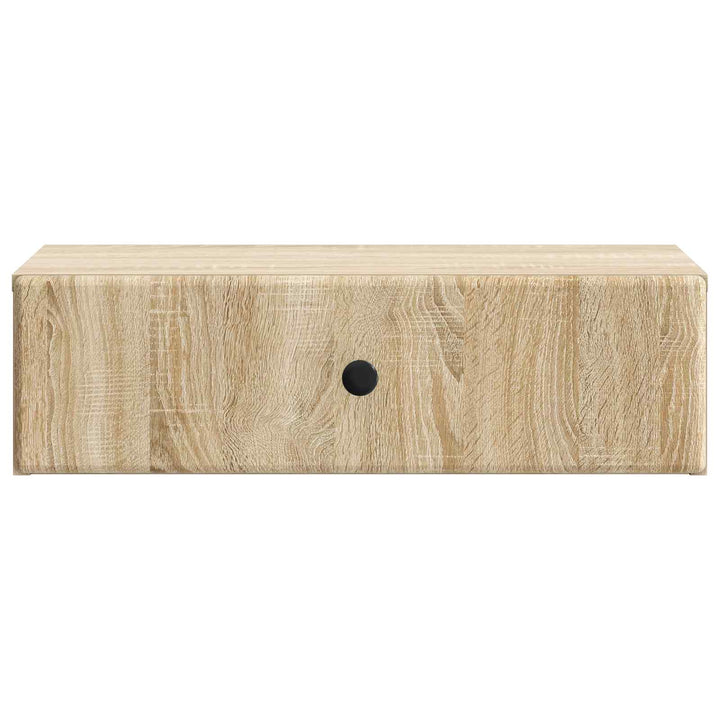 Væghængt Sideskab Sonoma-eg 59 x 34,5 x 17 cm Konstrueret træ